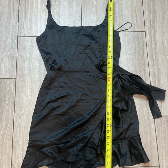 Princess Polly Black LOVE LANE MINI DRESS BLACK Size 6 - Picture 5 of 9